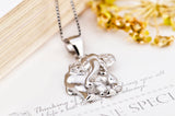 Lovely Elephant Pendant The Latest Animal Jewelry Platinum