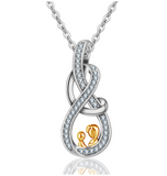 MOM & Baby Pendant Gold Necklaces 