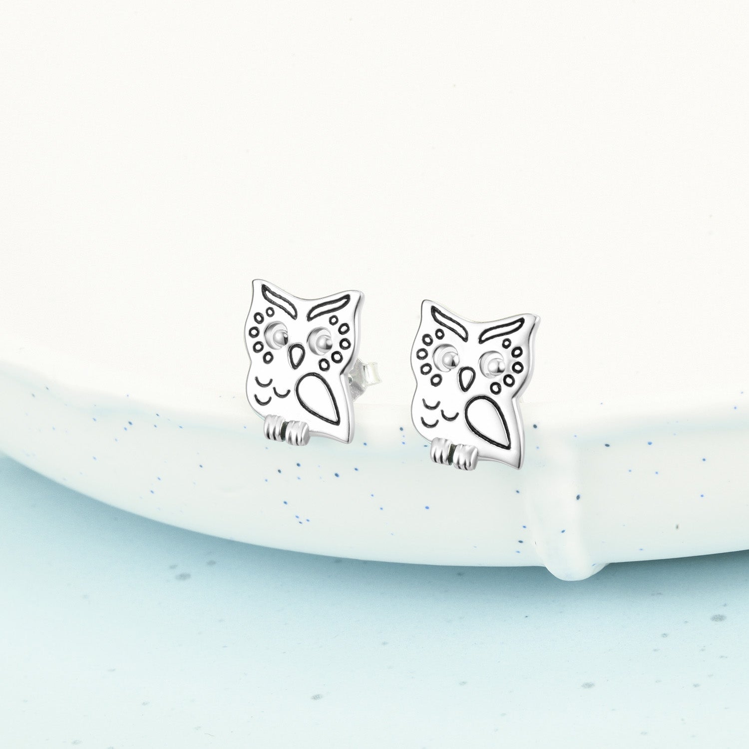 Owl Earrings Animal Engraved Jewelry Children Love Earrings Design