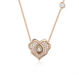 Chinese Retro Pattern Short Chain Necklace