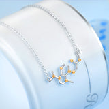 Molecular Necklace Chemical Knowledge Technology Man Popular Necklace