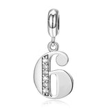 925 Silver Elegant Zircon  jewelry women beads
