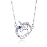 Cute Unicorn Pendant Necklace