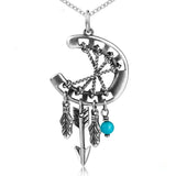 diy design dreamcatcher chain necklace&pendant
