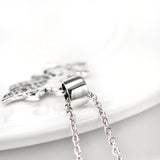 Girl With Wings Shaped Necklace Factory 925 Sterling Silver Necklace