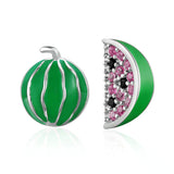 Exquisite Watermelon Fruits Stud Earrings