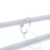 925 Sterling Silver Geometric Finger Rings for Girlfriend Engagement Statement Jewelry