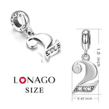 Fashion Silver charms wholesale 925 sterling silver charms for bracelet