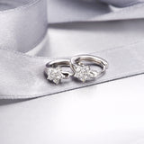 Fashion Accessories Earring Jewelry Cubic Zirconia Small Silver Earrings