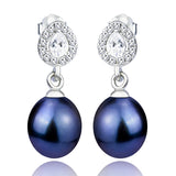 Wholesale Pearl Water Drop Mounting Earrings Design Jewelry