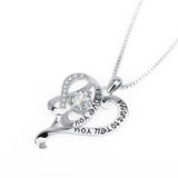 Lover I Want To Tell You I Love Your Gift Necklace Design Zirconia Necklace
