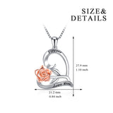 Rose Flower Romantic Necklace Newest Design Beautiful Fashionable Necklace