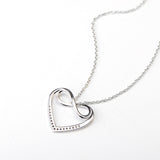 Simple Necklace For Ladies Gift Fashion Style Charming Heart Necklace