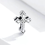 925 Sterling Silver Vintage Cross Charms For DIY Bracelet Precious Jewelry For Women