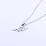 925 Sterling Silver Fashion Jewelry Woman Accessories Pendant Letter N