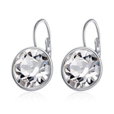 Large Transparent Gemstone Earrings Design Wholesale Fashion Earrings