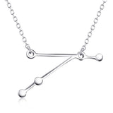Aries Necklace Jewelry Silver Simple Constellation Fashionable Necklace