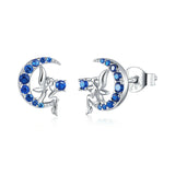 925 Sterling Silver  Cute Tree Stud Earrings Precious Jewelry For Women