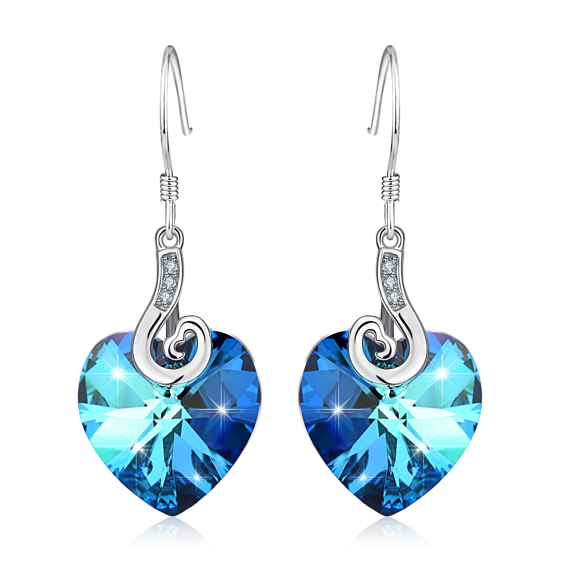 wholesale earings for women simple heart drop earrings women jewelry
