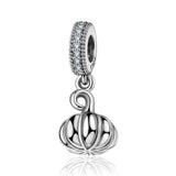 Halloween Pumpkin  beads Bracelet Accessories  S925 Sterling Silver beads Jewelry Accessories