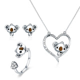 Cute Koala Jewelry Set