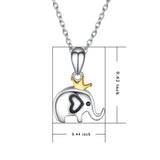 Elephant Design Wholesale Necklace Animal Friend Silver Necklace