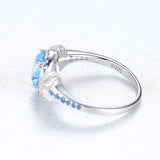 Cubic Zirconia Ring Wholesale 925 Sterling Silver AAA Cubic Zirconia Jewelry