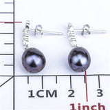 Pearl Silver Earrings Mounting wholesaler silver jewelry fashion