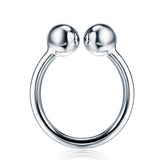 Silver Solid Mini Balls Open Ring Wholesale Opening Rings Jewelry