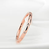 Male & Female Couple Rings Wholesale Jewelry round Rings Silver