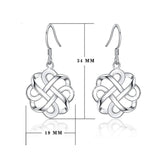 S925 Sterling Silver Creative Chinese Style Silver Earrings Earrings Jewelry Cross-Border Exclusive