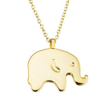 Cute Animal Elephant Jewelry Design Necklace Silver Fashionable