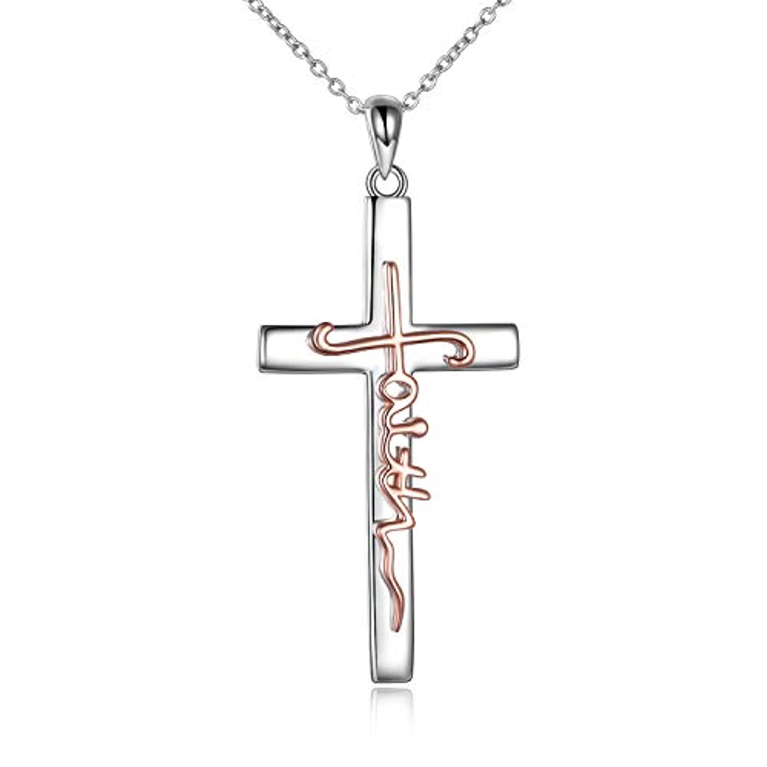 Girls Infinity Cross Necklace | maurices