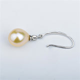 Earrings Mounting For Cute Girls Simple Designer Cute Silver Pearl