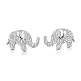 Elephant earrings animal jewelry s925 sterling silver earrings Europe and the United States earrings jewelry wholesale