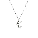 Fawn Necklace Animal Jewelry S925 Sterling Silver Female Clavicle Necklace for Student