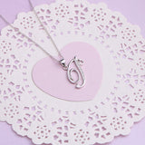 925 Sterling Silver Fashion Jewelry Woman Accessories Pendant Letter P