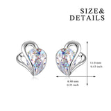 Gemstone Earrings Silver Women Jewelry Stud Earrings Design For Wedding
