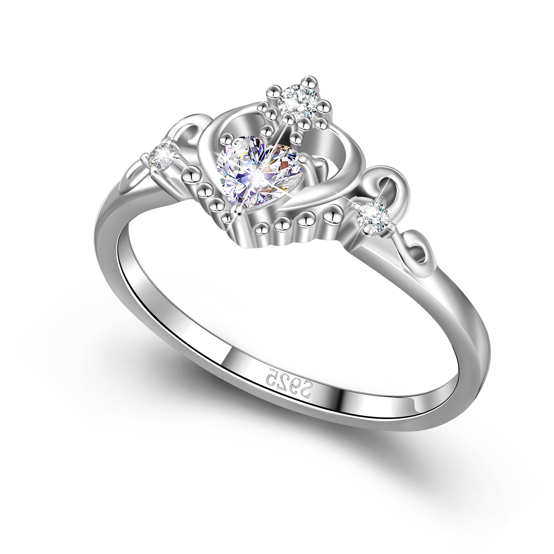 Stylish Board Turn a Princess by Wearing a Crown Ring! | Jewelry, Cute  jewelry, Crown ring