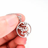Cute Animal Deer Shaped Neckalce Factory 925 Sterling Silver Jewelry For Girls And Boys