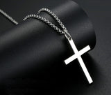 Cross Necklace Christmas Silver Wholesale Good Polish Necklace
