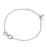 Silver Infinity Anklets Bracelet