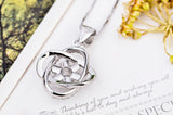 925 Sterling Silver Celtic Necklace With European And American Style