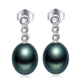 High Quality Round Shape Pearl Earring Mounting Wholesale Design