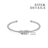 Celtic Knot Cuff Bracelet Bangle Opening Silver Women Bangle Wholesale
