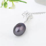 S925 Sterling Silver Crown Pearl Pendant Mount Hot Fashion Jewelry Pearl
