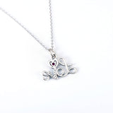 Loving For Lovers Pendant Necklace Wholesale 925 Sterling Silver Jewelry Gifts