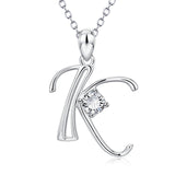 Simple Letters Alphabet Charm Pendant Necklace Best for Gift