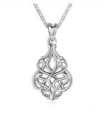Irish Celtic Knot Luck Necklace 