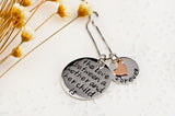 Forever Love Between Mother And Her Child Baby'S Gift 925 Sterling Silver Pendant Necklace